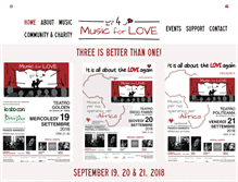 Tablet Screenshot of musicforlove.org